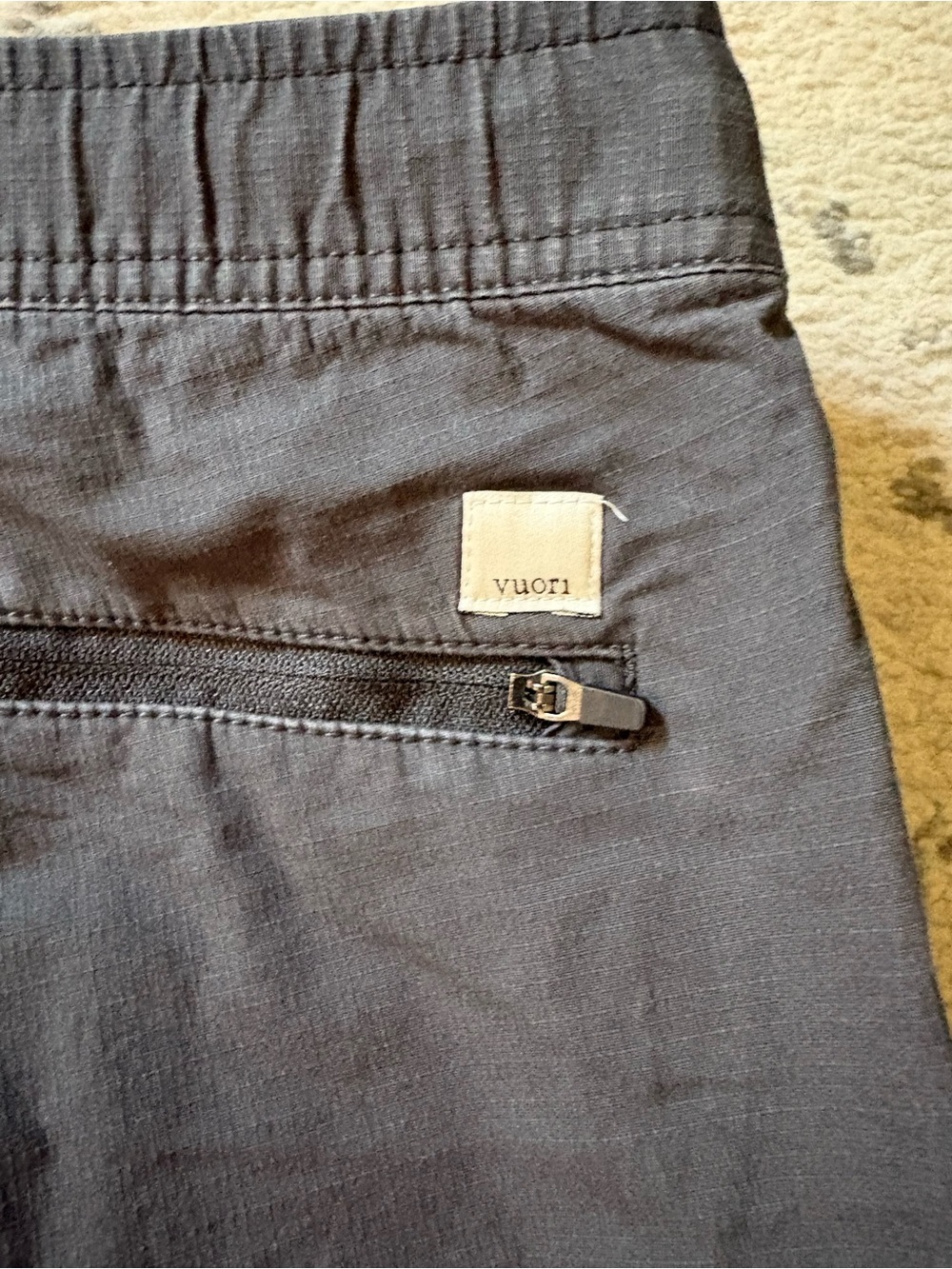 Vuori Drawstring Straight-Leg Ripstop Pants - Picture 7 of 7